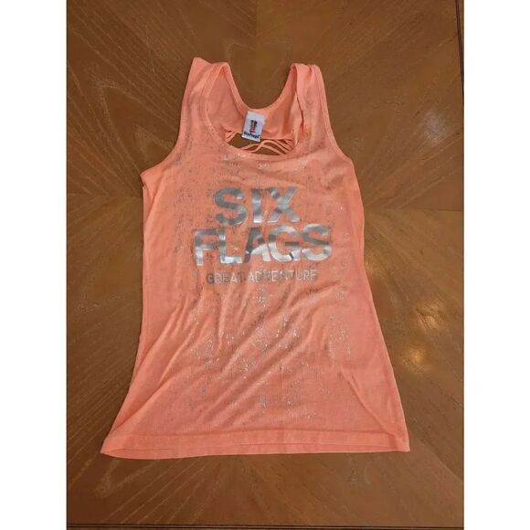 Great adventure six flags coral size Large womens - Picture 1 of 4
